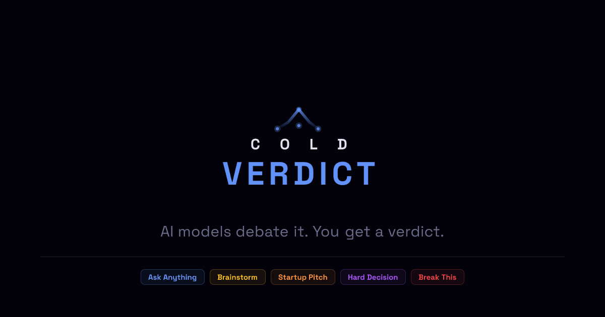 ColdVerdict product image 2