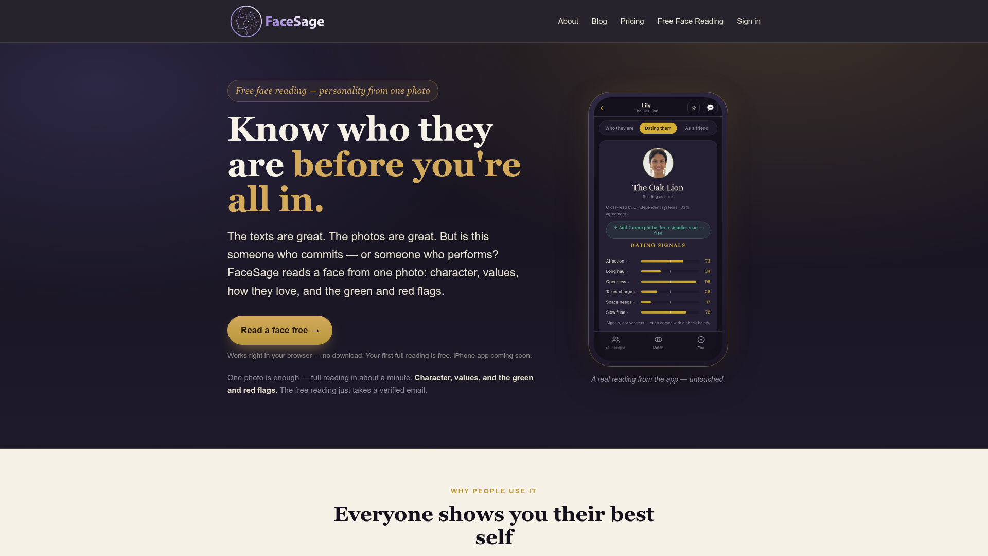 FaceSage product image 1