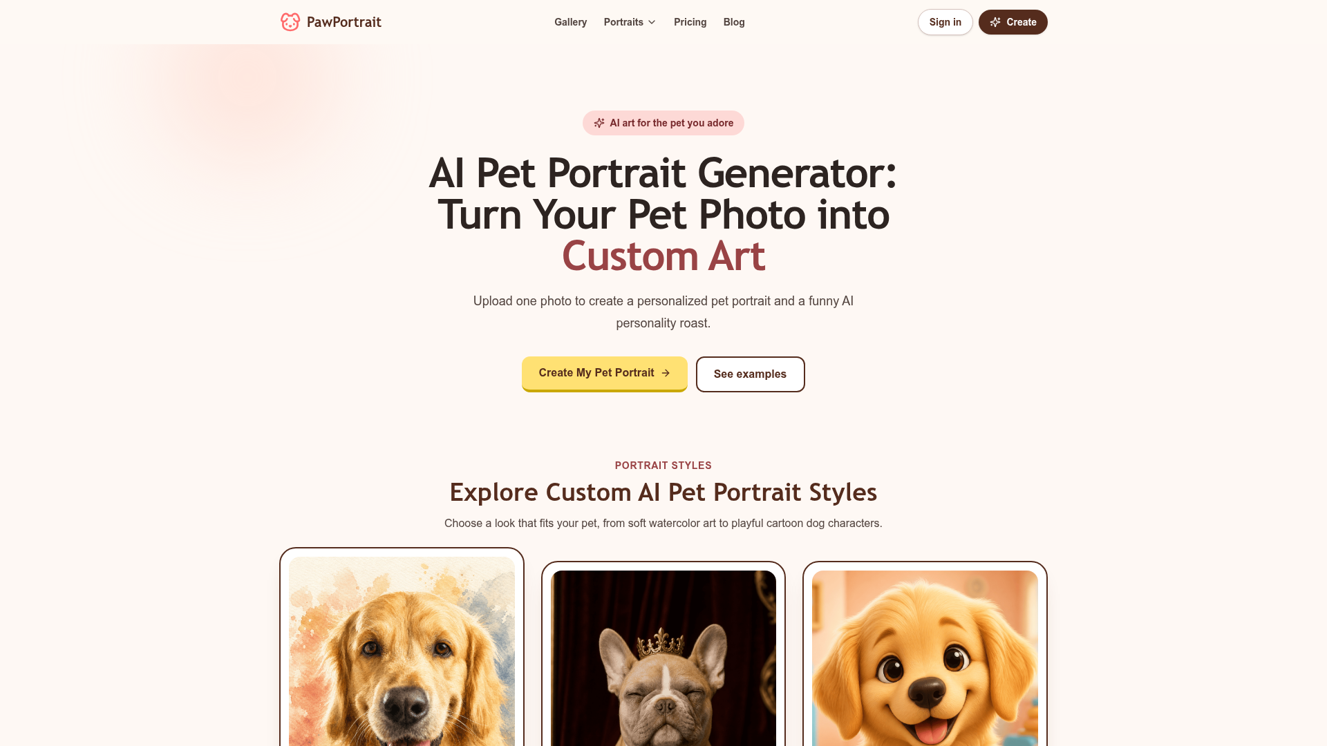 PawPortrait product image 1