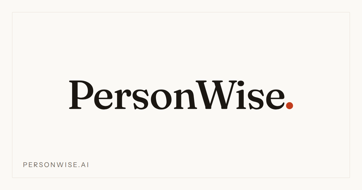 PersonWise product image 1
