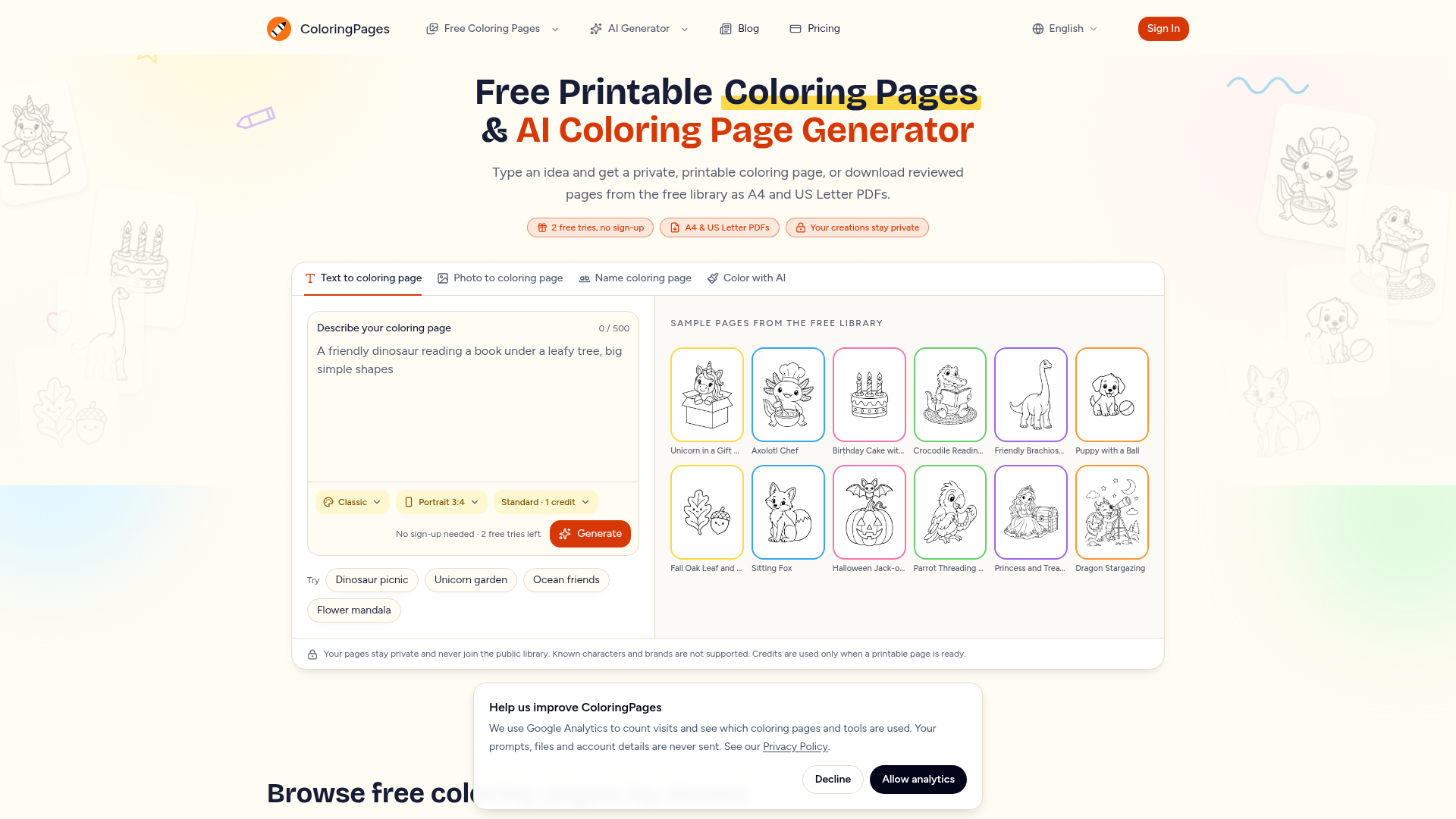 ColoringPages.tools product image 1