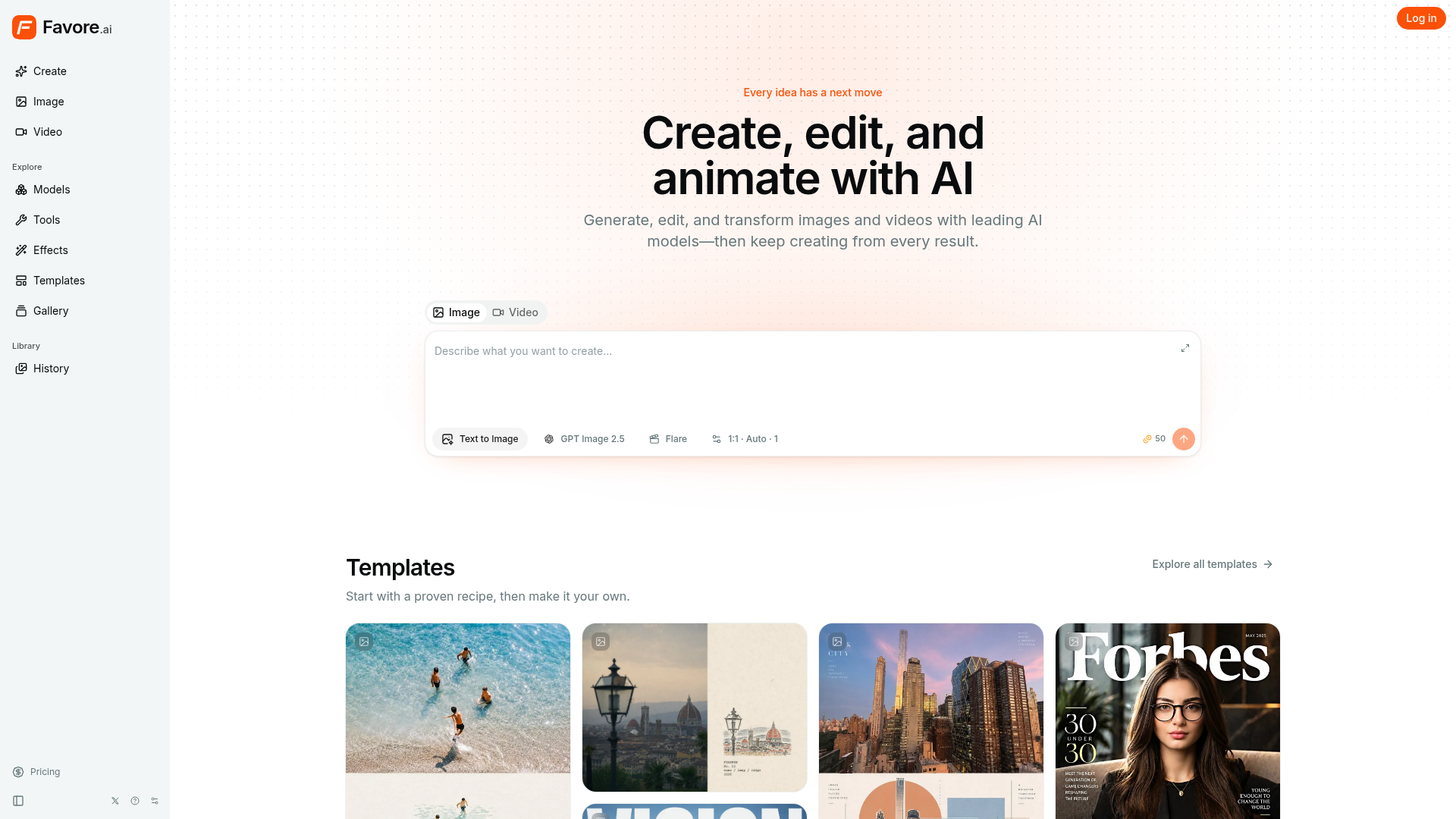 Favore AI product image 1