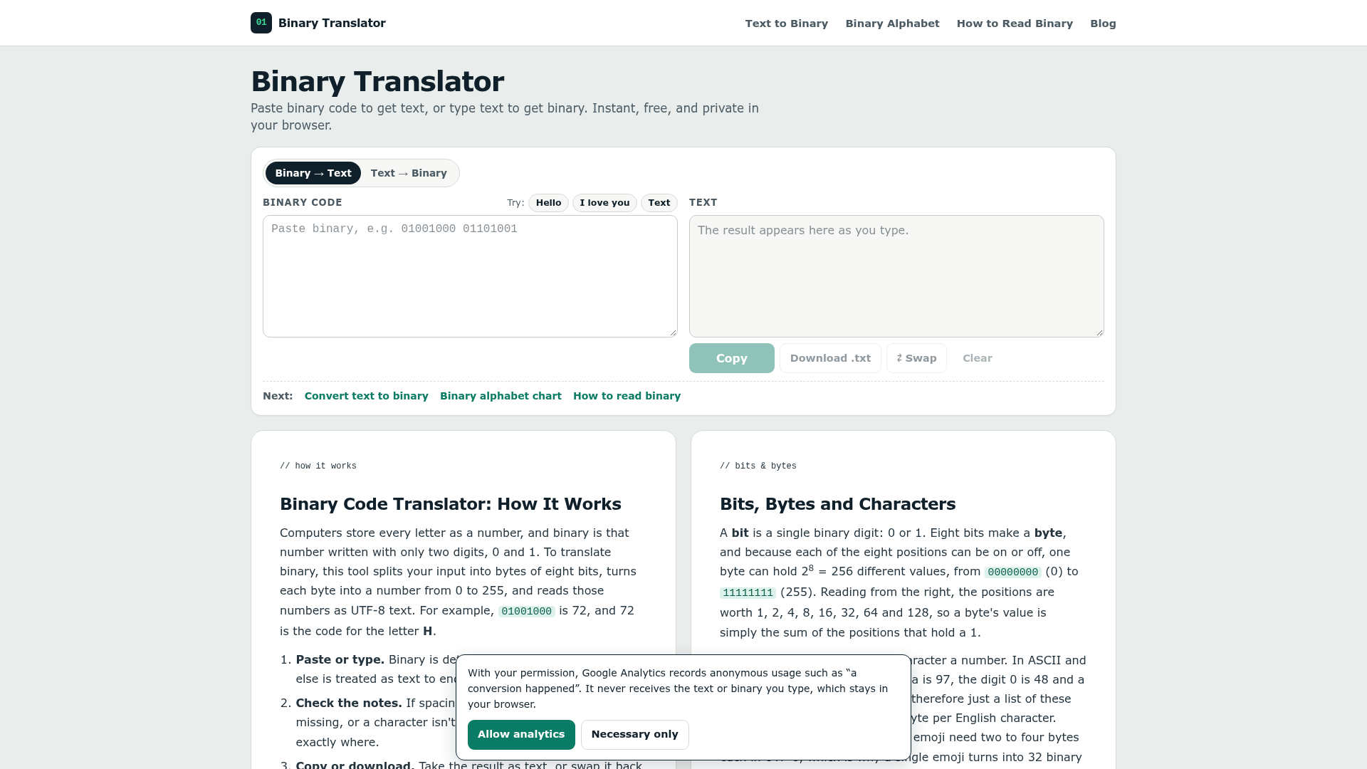 Binary Translator product image 1