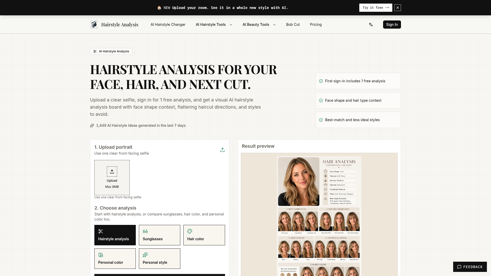 Hairstyle Analysis product image 2